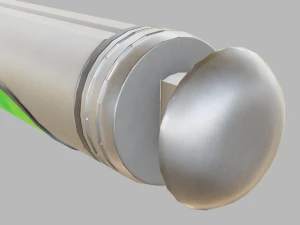 sci-fi antidote injector 3D Model