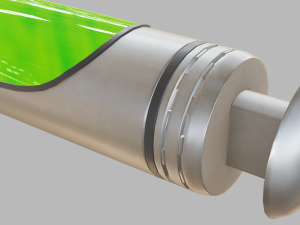 sci-fi antidote injector 3D Model