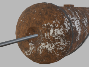 sci-fi antidote injector 3D Model