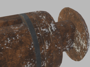 sci-fi antidote injector 3D Model