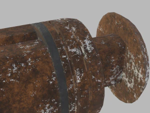 sci-fi antidote injector 3D Model