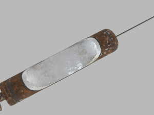 sci-fi antidote injector 3D Model