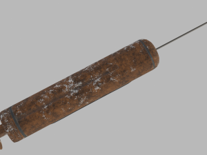 sci-fi antidote injector 3D Model