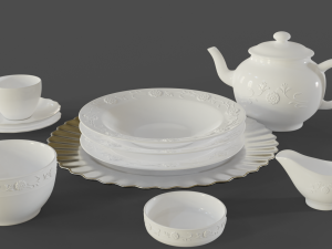 crockery 3D-Modell