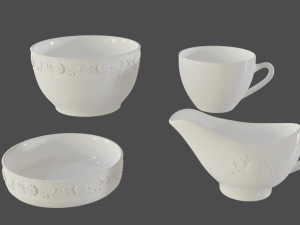 crockery 3D-Modell