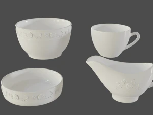 crockery 3D Model