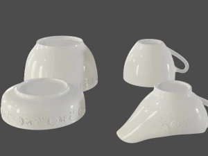 crockery 3D Model