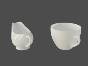 crockery 3D Model