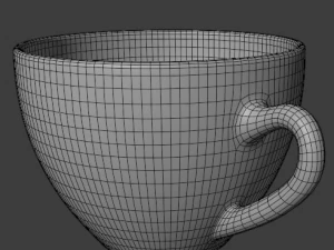 crockery 3D Model