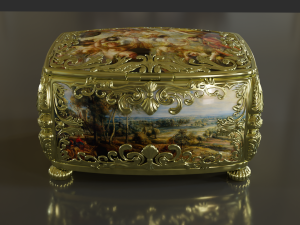 jewelry box 3D मॉडल