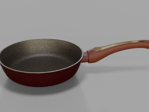 penggorengan satoshi 20cm Model 3D