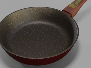 frying pan satoshi 20cm 3D Model