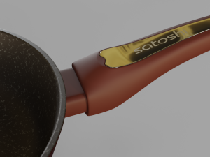 frying pan satoshi 20cm 3D Модель