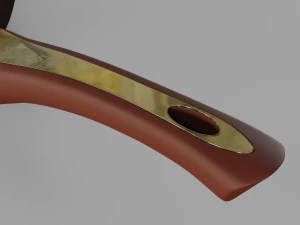 frying pan satoshi 20cm 3D Model
