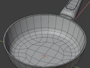 frying pan satoshi 20cm 3D Model