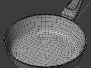 frying pan satoshi 20cm 3D Модель