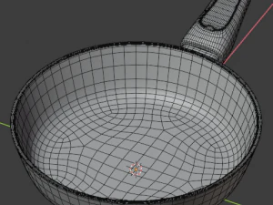 frying pan satoshi 20cm 3D Model