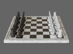 chess set 3D Models