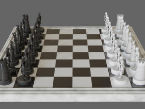 chess set 3D Model