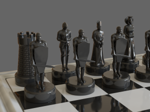 chess set 3D Model