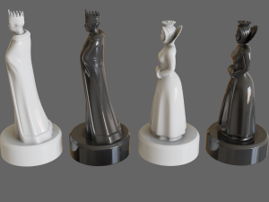 chess set 3D Model