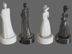 chess set 3D Model