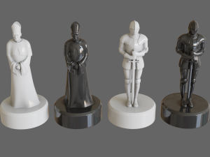 chess set 3D Model