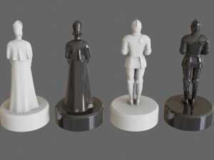 chess set 3D Model