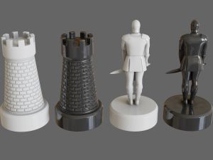 chess set 3D Model