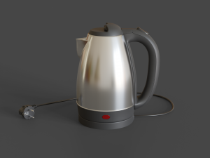 electric kettle Model 3D