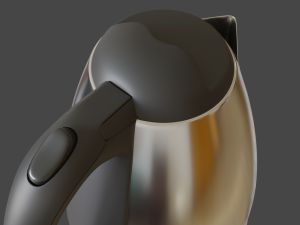 electric kettle Modèle 3D