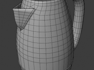 electric kettle Modèle 3D