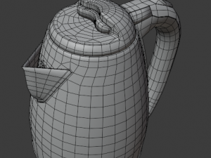 electric kettle Modèle 3D