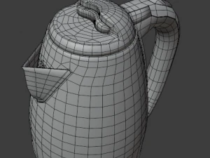 electric kettle 3D Model
