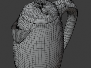 electric kettle Modèle 3D