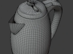 electric kettle 3D Model