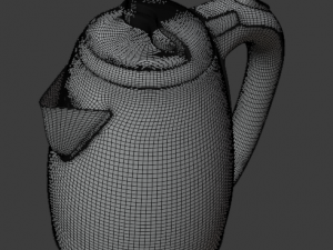 electric kettle Modèle 3D