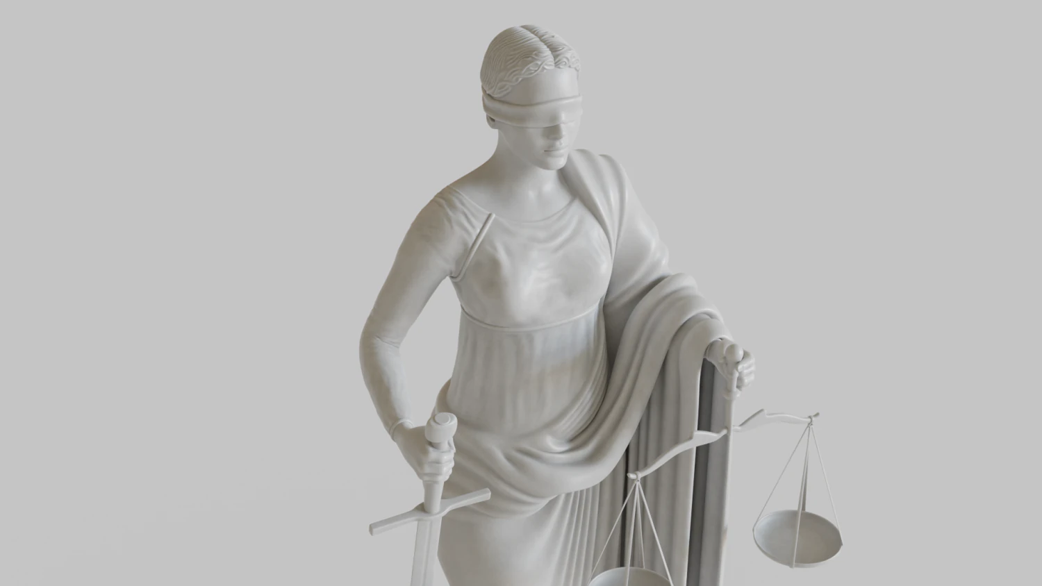 Themis Goddess of Law and Justice 3D Model .c4d .max .obj .3ds .fbx .stl .blend 