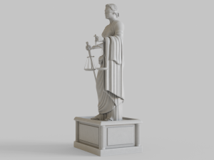 Themis Goddess of Law and Justice 3D-Modell