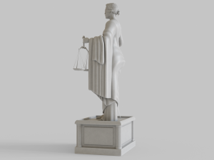 Themis Goddess of Law and Justice 3D-Modell