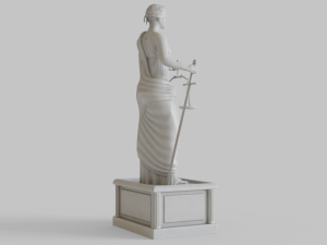Themis Goddess of Law and Justice 3D-Modell