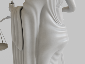 Themis Goddess of Law and Justice 3D-Modell