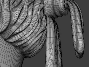 Themis Goddess of Law and Justice 3D Model