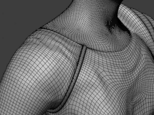 Themis Goddess of Law and Justice 3D Model