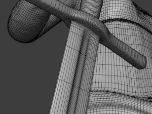 Themis Goddess of Law and Justice 3D Model