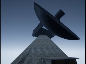 ground station 3D Model