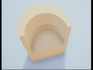 modern arm-chair 3D Model