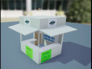 snacks shop 3D Model