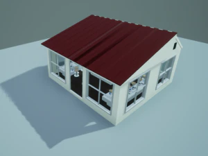 laboratoire scientifique Modèle 3D