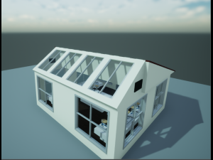 scientific laboratory 3D Model